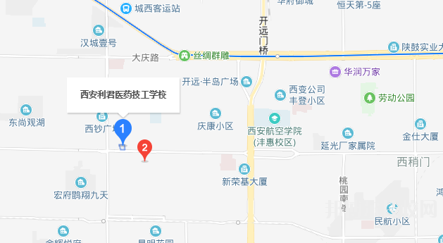西安利君醫(yī)藥技工學校地址在哪里