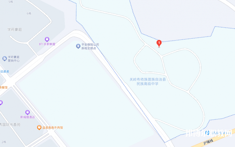 關(guān)嶺縣民族中等職業(yè)學(xué)校地址，乘車(chē)路線