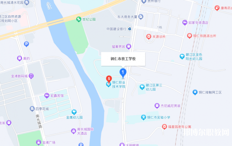 銅仁市技工學(xué)校地址，乘車路線