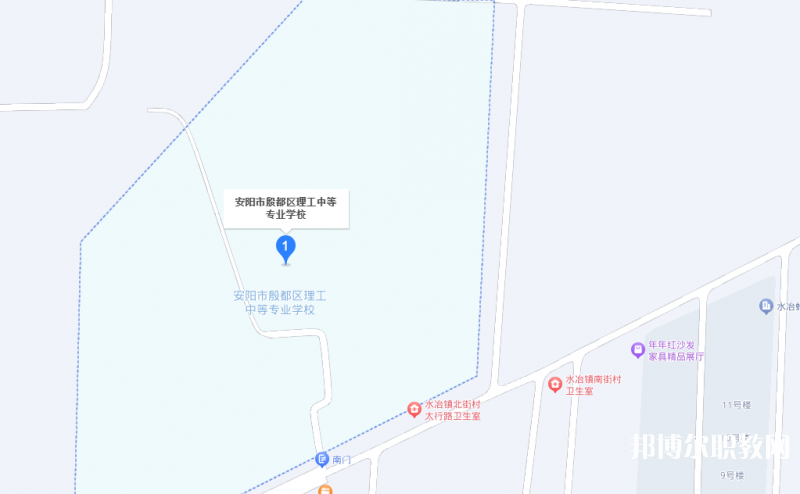 安陽(yáng)市殷都區(qū)理工中等專業(yè)學(xué)校地址，乘車路線