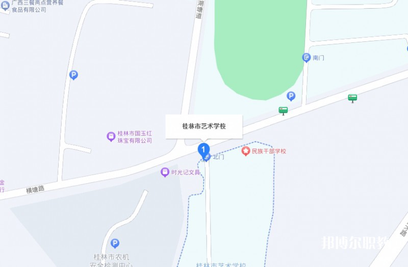 桂林市藝術(shù)學(xué)校地址，乘車路線