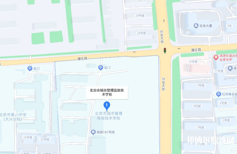 北京市城市管理高級(jí)技術(shù)學(xué)校地址，乘車路線