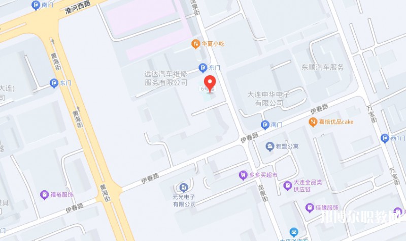 大連市蘭克藝術(shù)中等職業(yè)學(xué)校地址，乘車(chē)路線