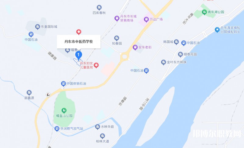 丹東市中醫(yī)藥學(xué)校地址，乘車路線