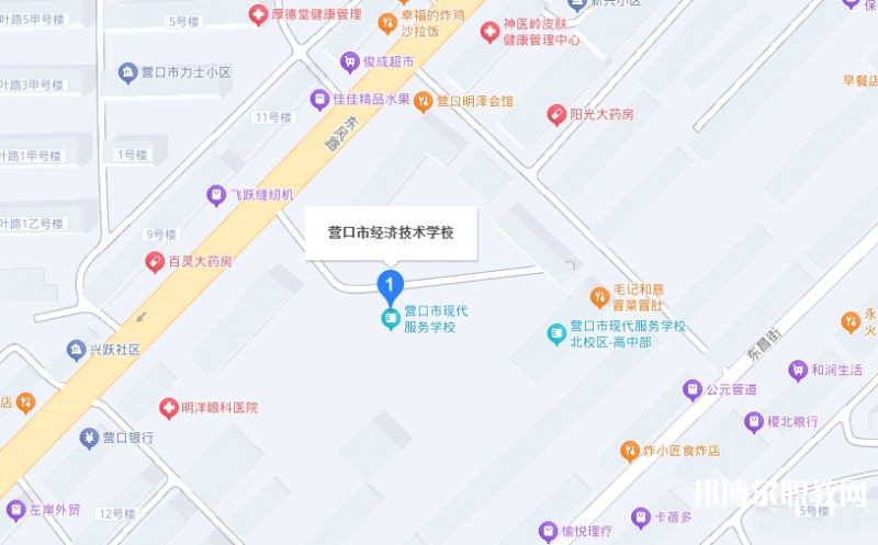 營(yíng)口市經(jīng)濟(jì)技術(shù)學(xué)校地址，乘車(chē)路線